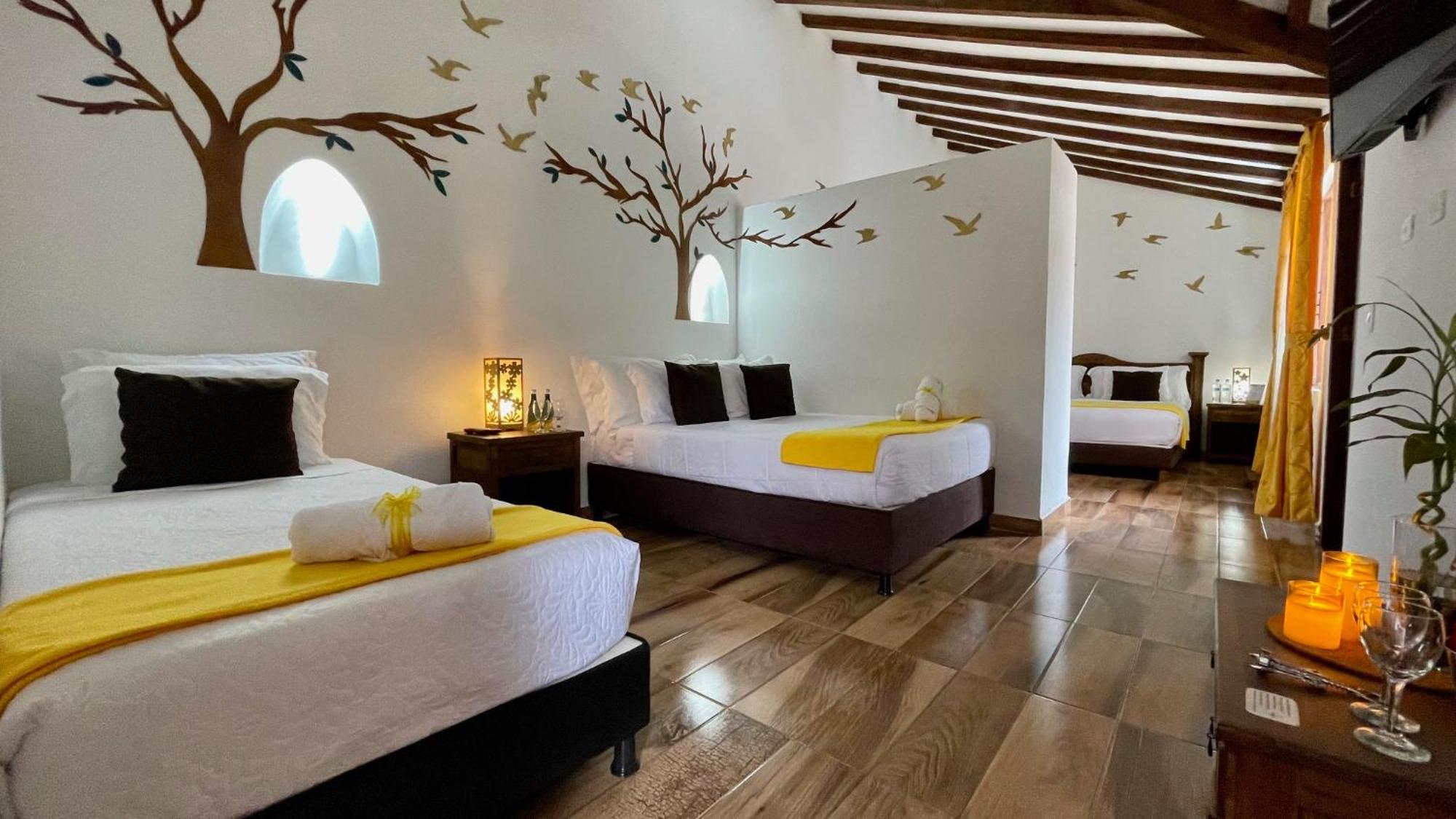 Hotel Boutique & Spa - Vdl Colonial Villa de Leyva Bagian luar foto